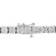 ダイヤモンド（０．２５ｃｔ Ｉ３透明度）ブレスレット、17.78センチ、スターリングシルバー - 縮小画像2