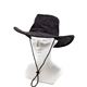 コスプレ衣装/パーティーグッズ 【カウボーイハット ブラック】 仮装 イベントグッズ 舞台小物 - 縮小画像2