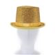 DXシルクハット/パーティーグッズ 【ゴールド】 ポリエステル製 頭囲約60ｃｍ 〔コスプレ 仮装 舞台小物〕 - 縮小画像2