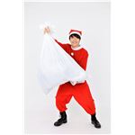 サンタさんの袋/サンタコスプレ 【83cm×75cm】 ポリエステル 〔クリスマス パーティ〕