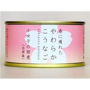 木の屋石巻水産缶詰 小女子の佃煮(白胡麻) 6缶セット 商品写真1