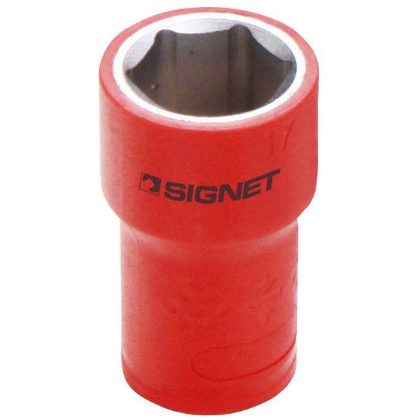 SIGNET（シグネット） E41617 3／8DR 絶縁ソケット 6角 17MM