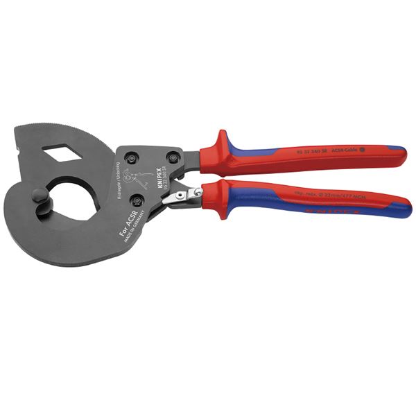 KNIPEX（クニペックス） 9532-340SR ラチェットケーブルカッター （ACSR線用）