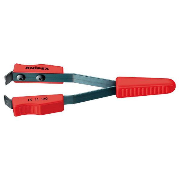 KNIPEX（クニペックス） 1511-120 コーティングワイヤー用皮むきピンセット