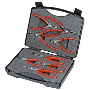 KNIPEX（クニペックス） 002125 精密スナップリングプライヤーセット（8本組）