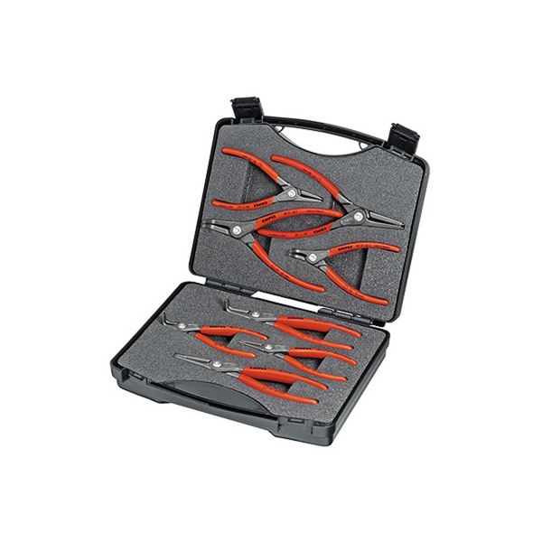 KNIPEX（クニペックス） 002125 精密スナップリングプライヤーセット（8本組）