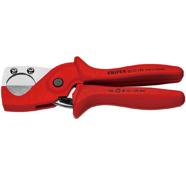 KNIPEX クニペックス パイプカッター プラスチック複合菅用  9025-185SB