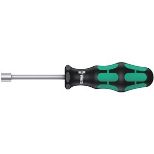 WERA ヴェラ ナットドライバー 中空シャフト付 対辺3/8インチ 軸長90mm 029505 工具 ツール DIY 作業工具 道具