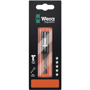 WERA ヴェラ マグネット付 インパクト用 ビットホルダー 差込6.35mm 全長75mm 073990 工具 ツール DIY 作業工具 道具
