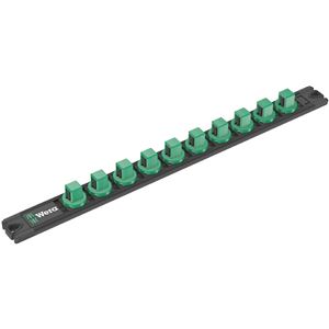 WERA ヴェラ 10個用 1/2DR ソケット収納 マグネットレール 136422 工具 ツール DIY 作業工具 道具