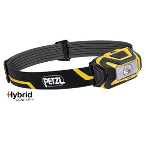 PETZL ぺツル アリア1 ヘッドライト ブラック/イエロー 350ルーメン E069AA00
