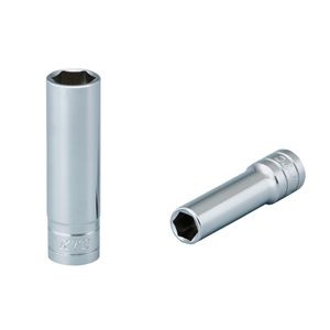 KTC 京都機械工具 9.5SQ ディープソケット 6角 18mm パック入 B3L-18-S ソケット 工具 ツール DIY 作業工具