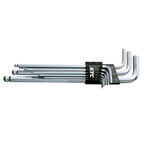 KTC 京都機械工具 ボールポイント ロング六角棒レンチ セット 9本組 HL259SP レンチ 工具 ツール DIY 作業工具