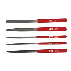 KTC 京都機械工具 組ヤスリ 5本組 TZKF1A05