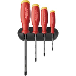 PB SWISS TOOLS ピービースイスツールズ 4本組 スイスグリップEVO プラスドライバーセット ホルダー付 38242.H