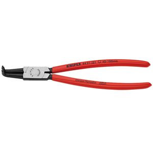 KNIPEX クニペックス 穴用 スナップリングプライヤー 曲 プラスチックコーティング 全長215mm 4421-J31 工具 ツール DIY 作業工具