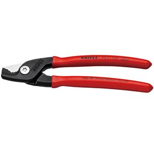 KNIPEX クニペックス ケーブルカッター ステップカット プラスチックコーティング 全長160mm 9511-160