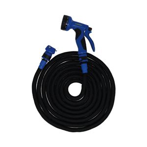 SIGNET シグネット 散水ホース 3倍伸縮式 切替10種 15.25m 高耐久 洗車 掃除 ガーデニング 水やり 99876 工具 ツール DIY