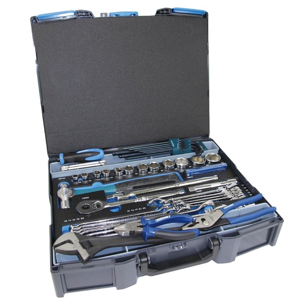 SIGNET シグネット 35点組 1/2差込 メンテナンス工具セット ウレタン型抜ツールクッション内蔵ツールケース付 54032