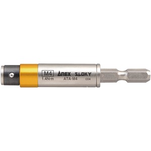 ANEX アネックス 電気工事用 トルクアダプター M4ネジ用 設定トルク1.4Nm ATA-M4 工具 ツール DIY 作業工具 道具