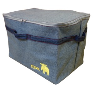 moz デニム蓋付きストレージ