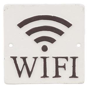 ベストコ アンティーク デコレーション サイン WIFI【代引不可】