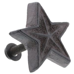 ベストコ アンティーク デコレーション ドロワーノブ スター【代引不可】