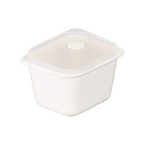 ベストコ New Style 磁器製角型保存容器（深型）S【代引不可】