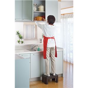 ベストコ Stlye+ どこでもステップ ミドルタイプ ブラウン【代引不可】