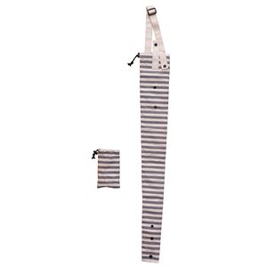 ベストコ 雨天快滴 アンブレラバッグ ボーダーピンク【代引不可】