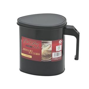 ベストコ ふっ素樹脂加工 オイルポット 1.3L【代引不可】