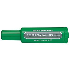 （業務用2セット） 三菱鉛筆 ホワイトボードマーカー PWB7M6 太 緑 10本