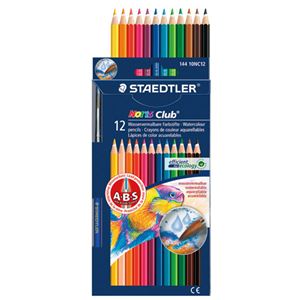 (業務用10セット) ステッドラー ノリスクラブ水彩色鉛筆12色 144 10NC12P 商品写真
