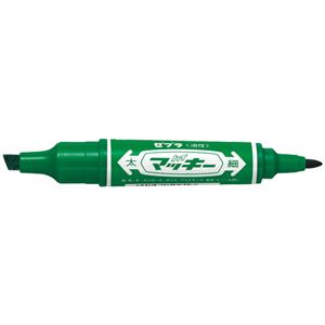 （業務用10セット） ゼブラ ハイマッキー MO-150-MC-G 緑 10本