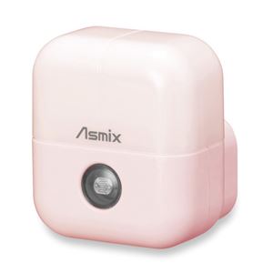 (業務用10セット) アスカ LEDナイトライト照度センサー ALB12P ピンク 商品写真