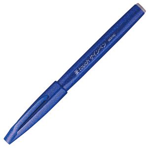 (業務用30セット) ぺんてる 筆タッチサインペン SES15C-C ブルー 商品写真