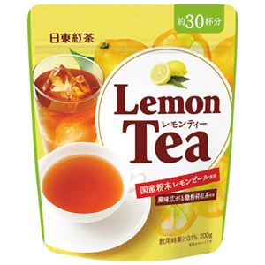 （まとめ） 三井農林 日東紅茶 レモンティー200g【×10セット】 - 拡大画像