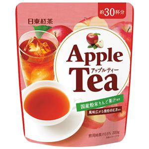 （まとめ） 三井農林 日東紅茶 アップルティー200g【×10セット】 - 拡大画像