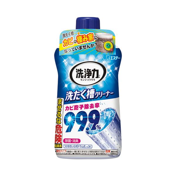 （まとめ） エステー 洗浄力 洗たく槽クリーナー 550g【×30セット】