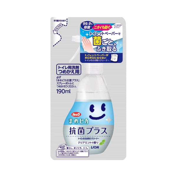 （まとめ） ライオン ルック まめピカ 抗菌プラスつめかえ 190ml【×30セット】