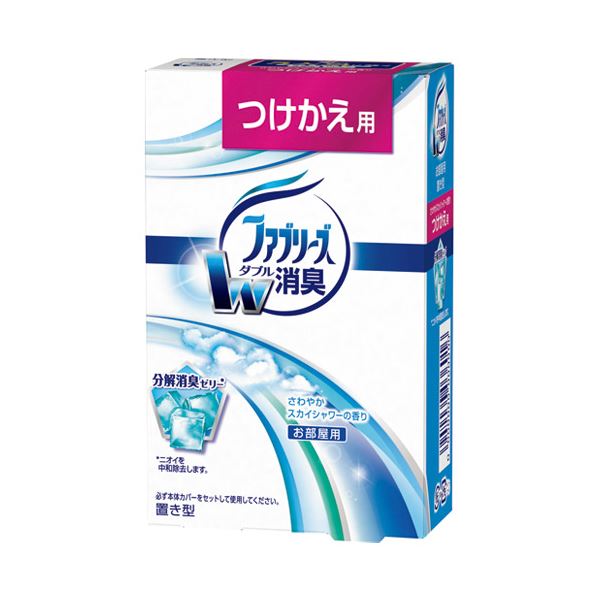 （まとめ） P＆G 置き型ファブリーズスカイシャワーつけかえ【×10セット】