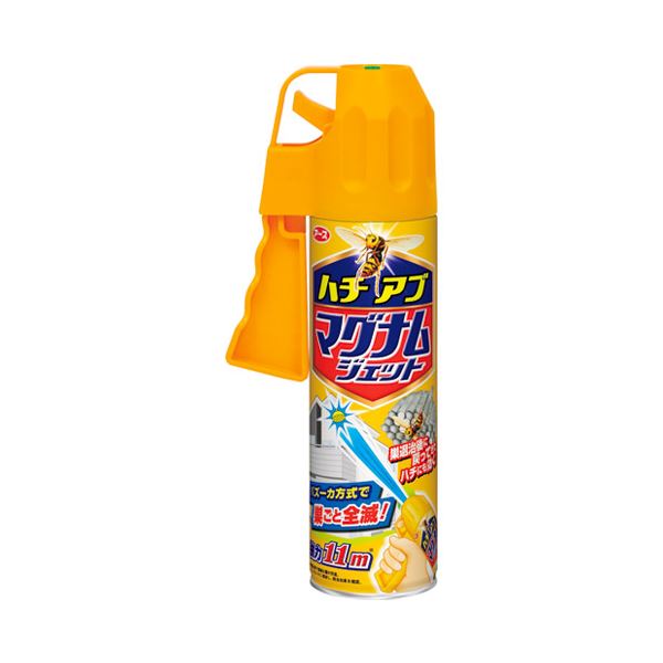 （まとめ） アース製薬 ハチアブマグナムジェット 550mL【×5セット】