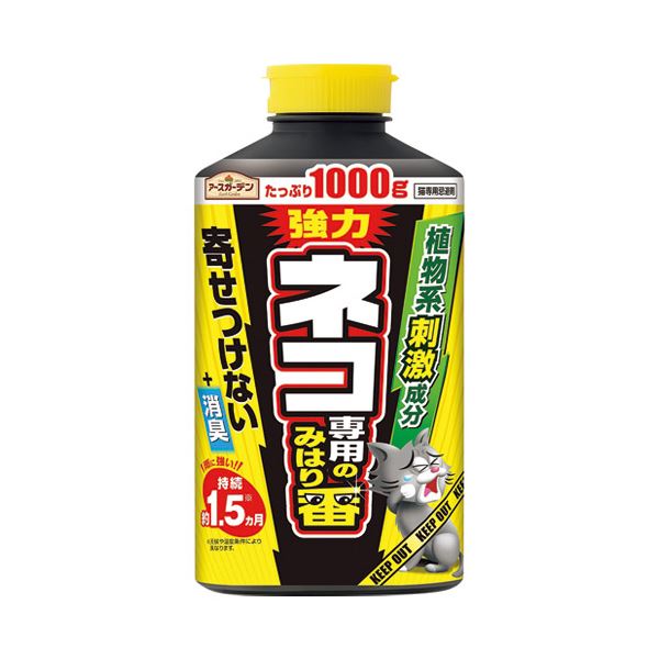 （まとめ） アース製薬 アースガーデン ネコ専用のみはり番 1000g【×10セット】