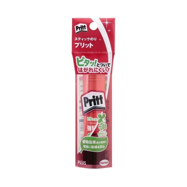 （まとめ） プラス プリット強粘着 レギュラー セリース1本入【×50セット】