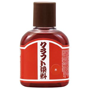 （まとめ）クラフト染料 100mL 赤18-3208【×30セット】