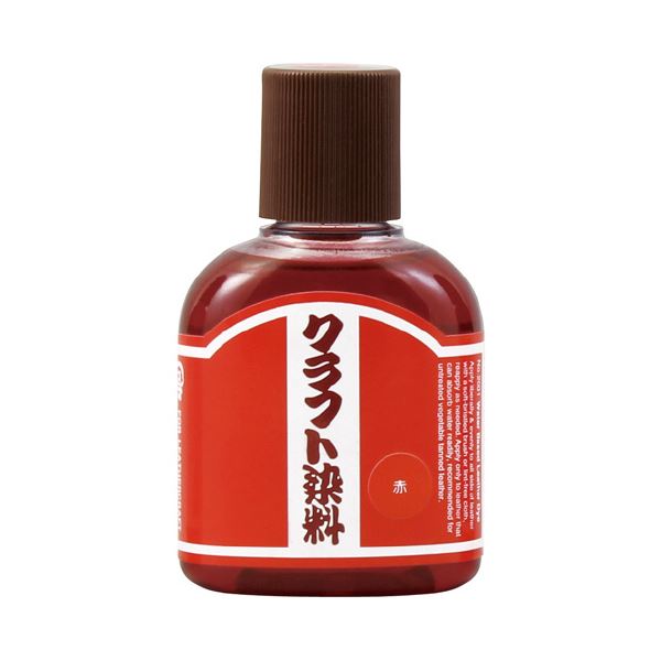 （まとめ）クラフト染料 100mL 赤18-3208【×30セット】