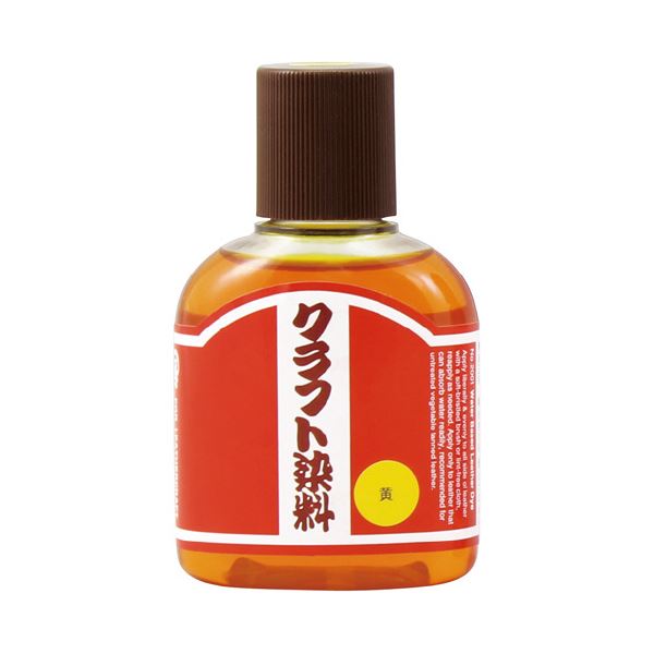 （まとめ）クラフト染料 100mL 黄18-3201【×30セット】