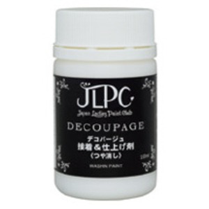 （まとめ）JLPCデコパージュ接着＆仕上げ剤100ml【×5セット】