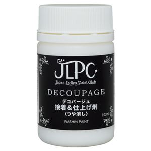 （まとめ）JLPCデコパージュ接着＆仕上げ剤200ml【×5セット】