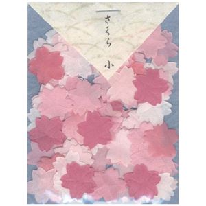 （まとめ）貼り絵 805039-5 桜小【×30セット】